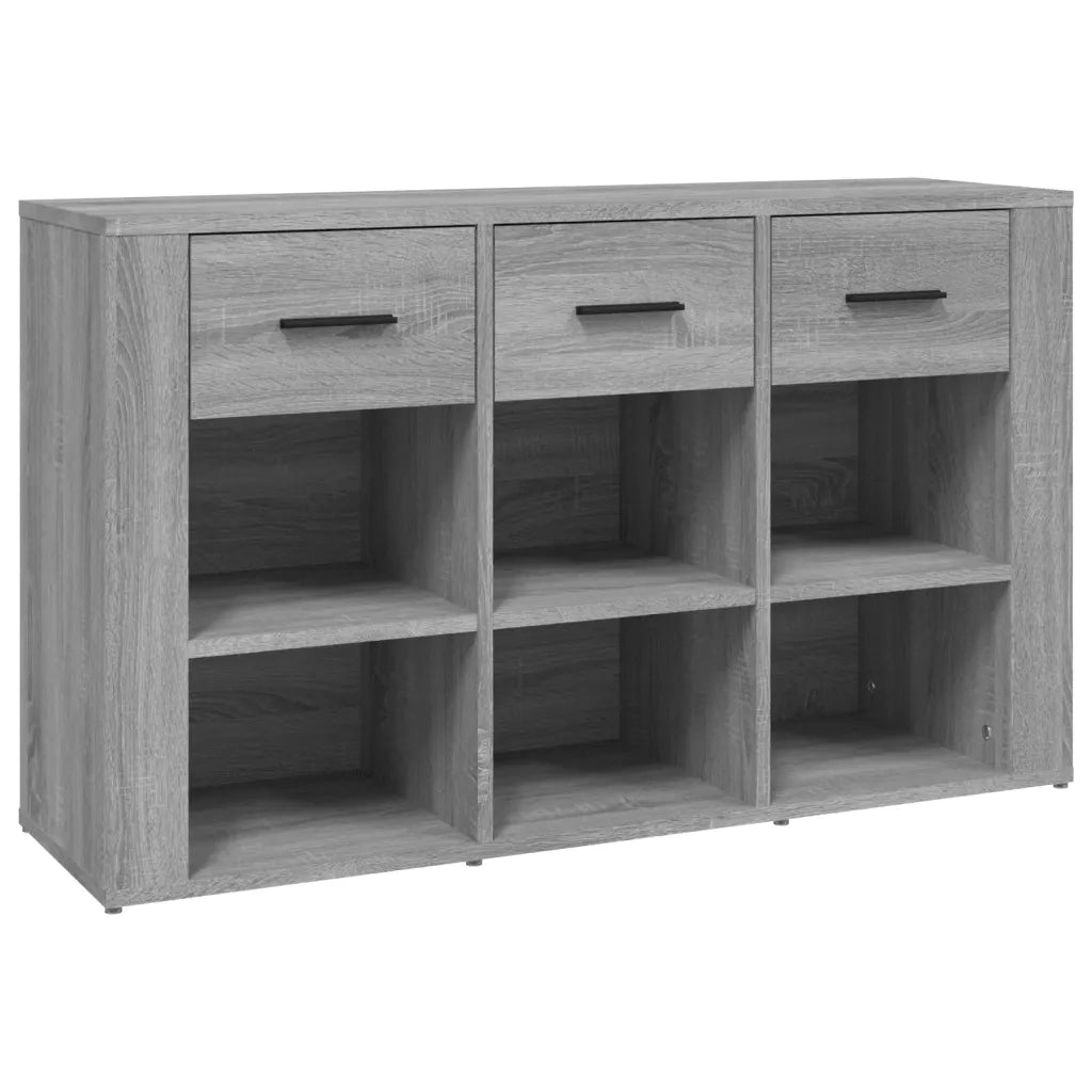 Credenza-Buffet-Armadio da cucina Grigio Sonoma 100x30x59,5 cm in Legno Multistrato