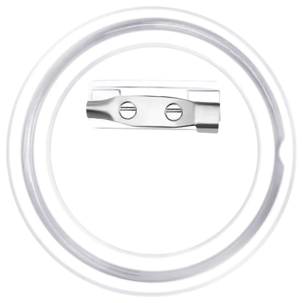 Bottoni per Badge con Spilla 100 Set in Acrilico 44 mm CFW6747706