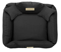 AIO FACTORY 100x75 cm KINGDOG MM43 Letto per cani personalizzabile, Nero