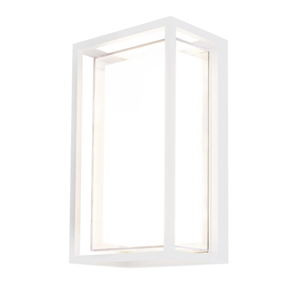 Applique led da parete colore bianco mod. Leon