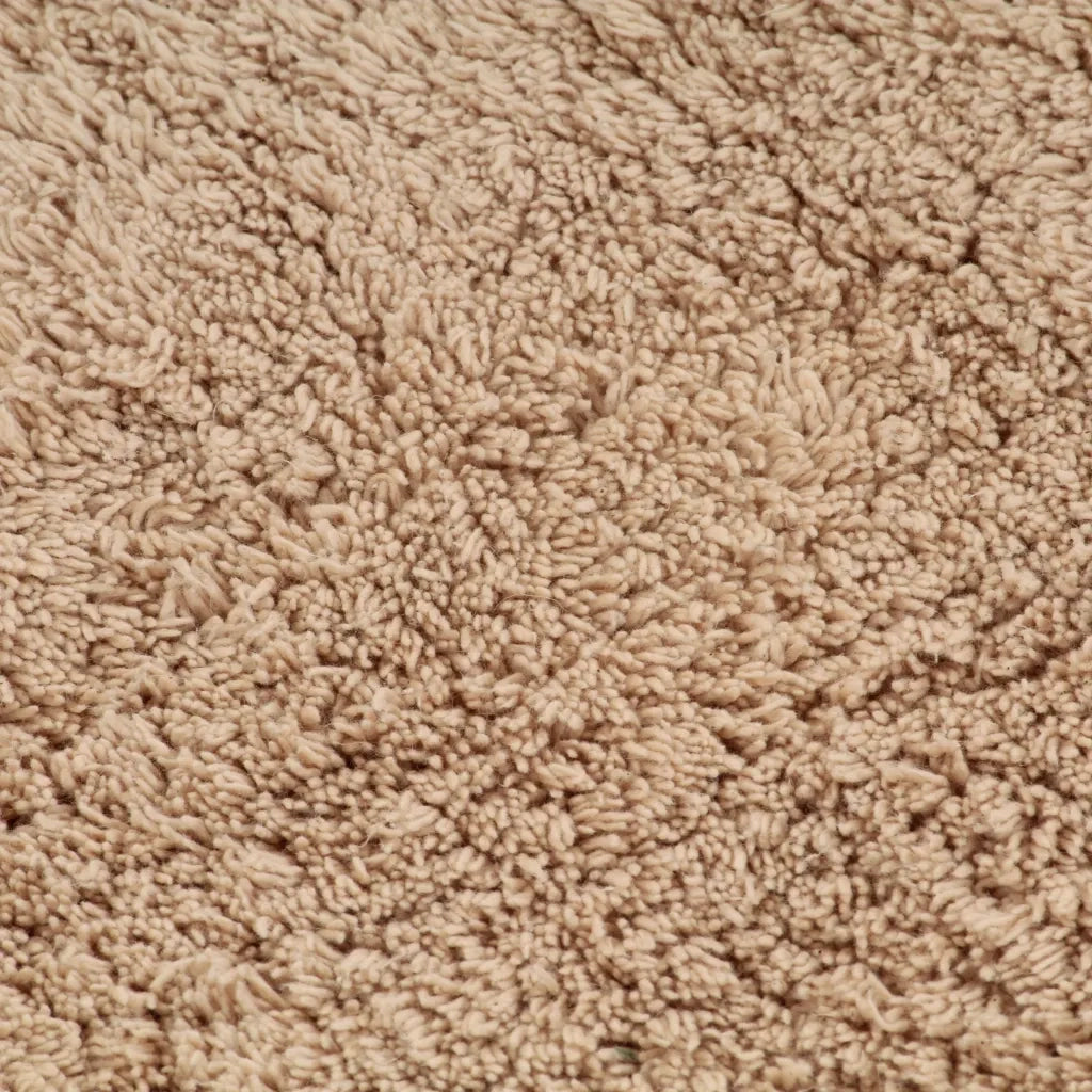 Set Tappetini per Bagno 3 pz in Tessuto Beige CFW1337543