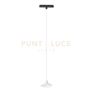 LIVORNO S - SOSPENSIONE COLORE BIANCO PER BINARIO 48V INCASTRO MAGNETICO LED 3000K 325LM 7W
