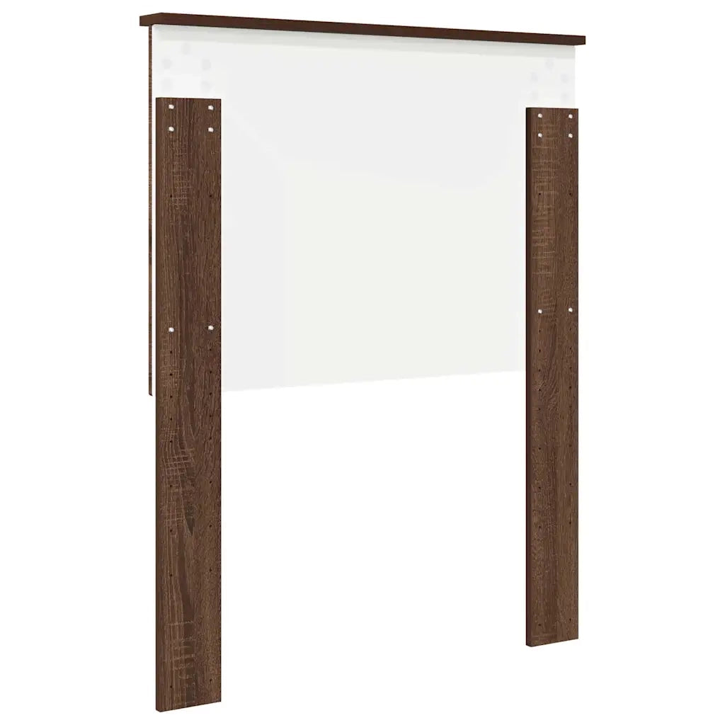 Testiera-Testata-Testiera Decorativa Rovere Marrone 75 cm Legno multistrato 616691