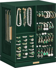 Scatola per gioielli - 16,3 x 25,1 x 29 CM - 5 cassetto - Verde