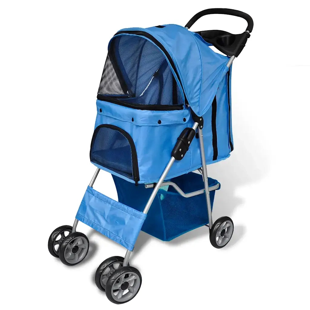 Passeggino per Cani 15 kg Blu  cod mxl 62954