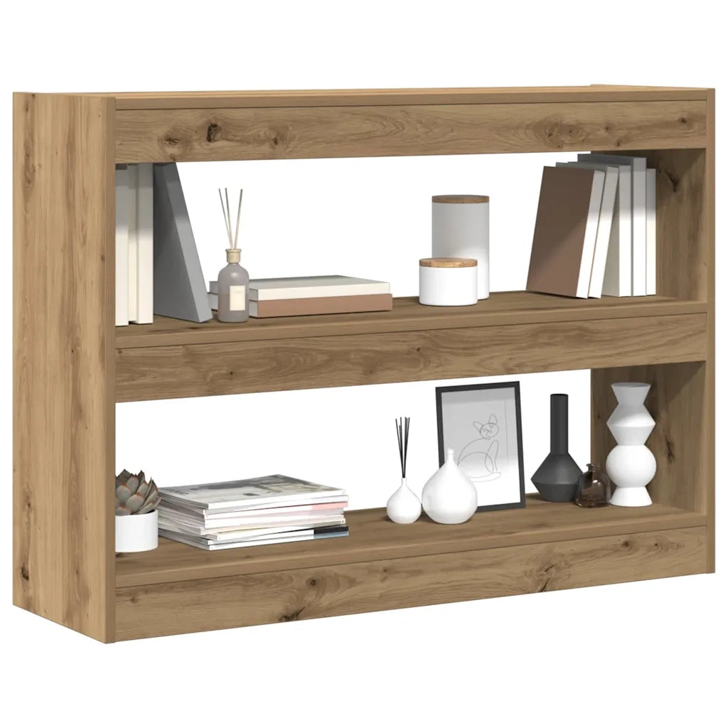 Libreria rovere artigianale 100 x 30 x 72 cm Legno multistrato 862722
