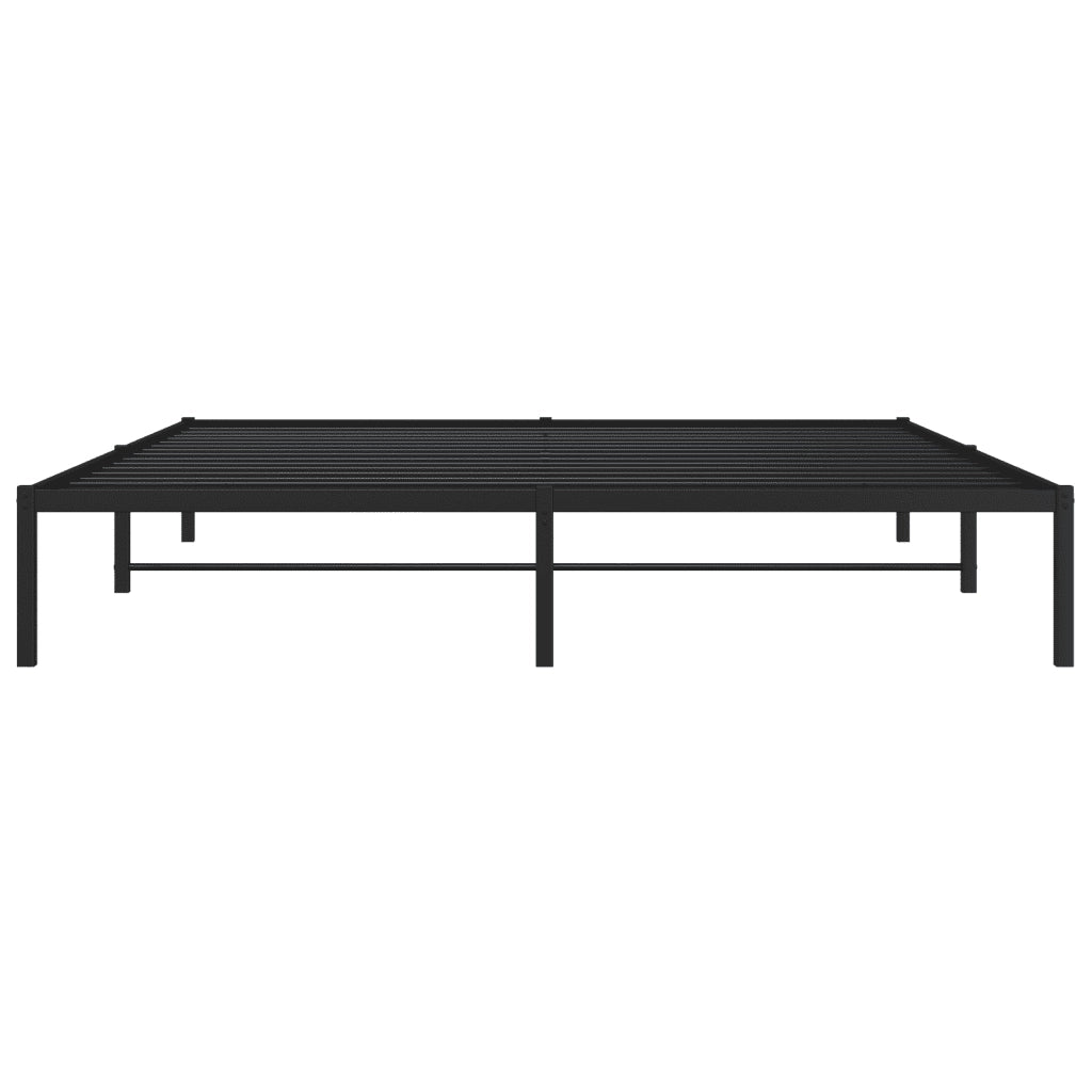 vidaXL Giroletto in Metallo Nero 183x213 cm