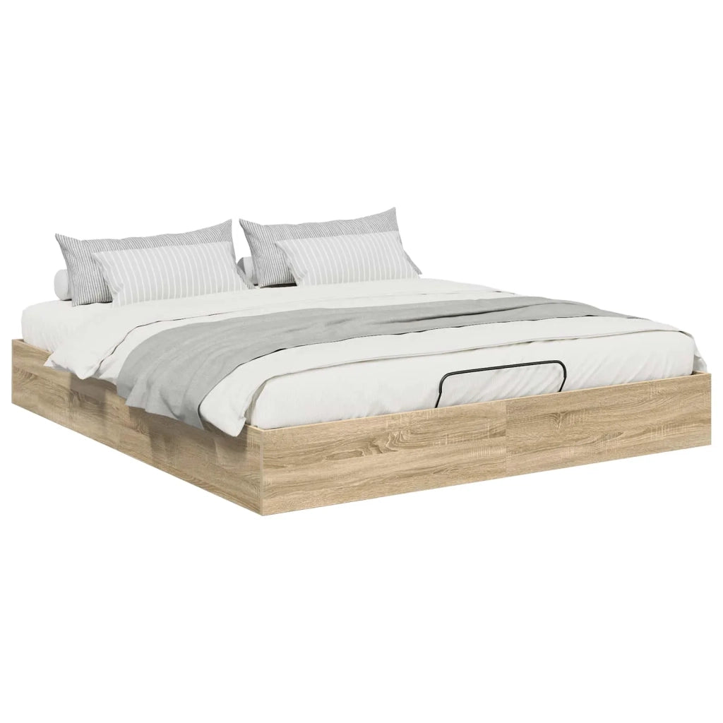 Letto ottomano Rovere Sonoma 193 x 120 x 25 cm Truciolare