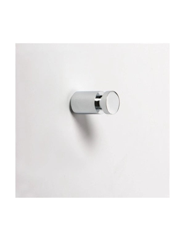 Set di 3 ganci singoli OMEGA in ottone cromato 1,6x1,6x3cm