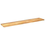 Piano per Tavolo 140x30x3,8cm Rettangolare Legno Massello Mango 371506