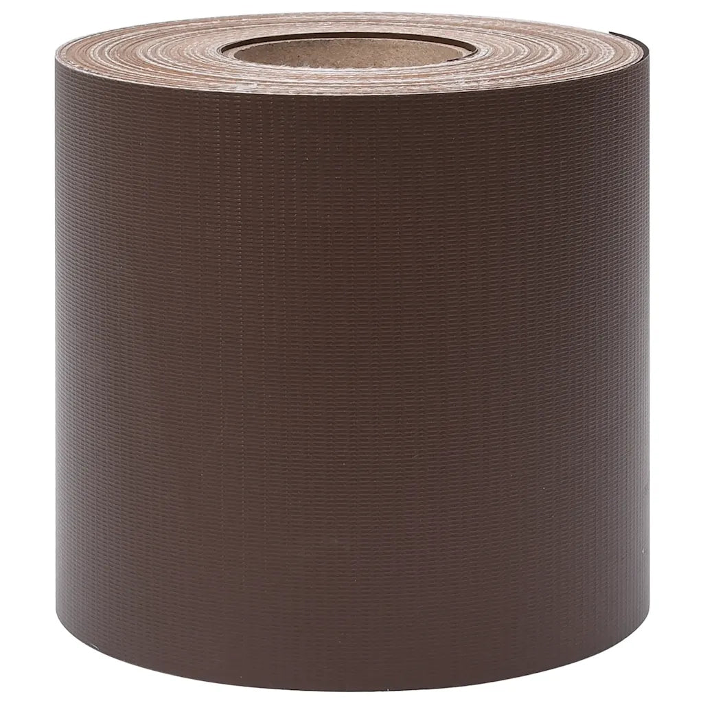 Recinzione Frangivento 4 pz in PVC 35x0,19m Marrone 147863