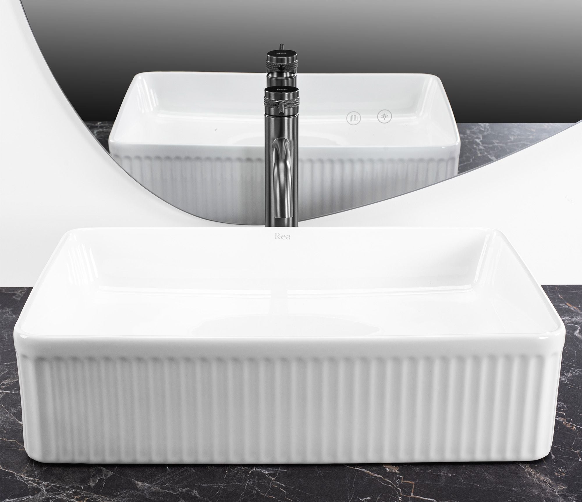 Lavabo Da Appoggio Rea Fiorella