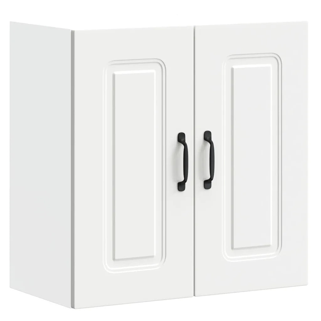 Pensile da cucina Kalmar 60 x 31 x 60 cm pratico e versatile mobile contenitore moderno in legno composito bianco 02_0049982