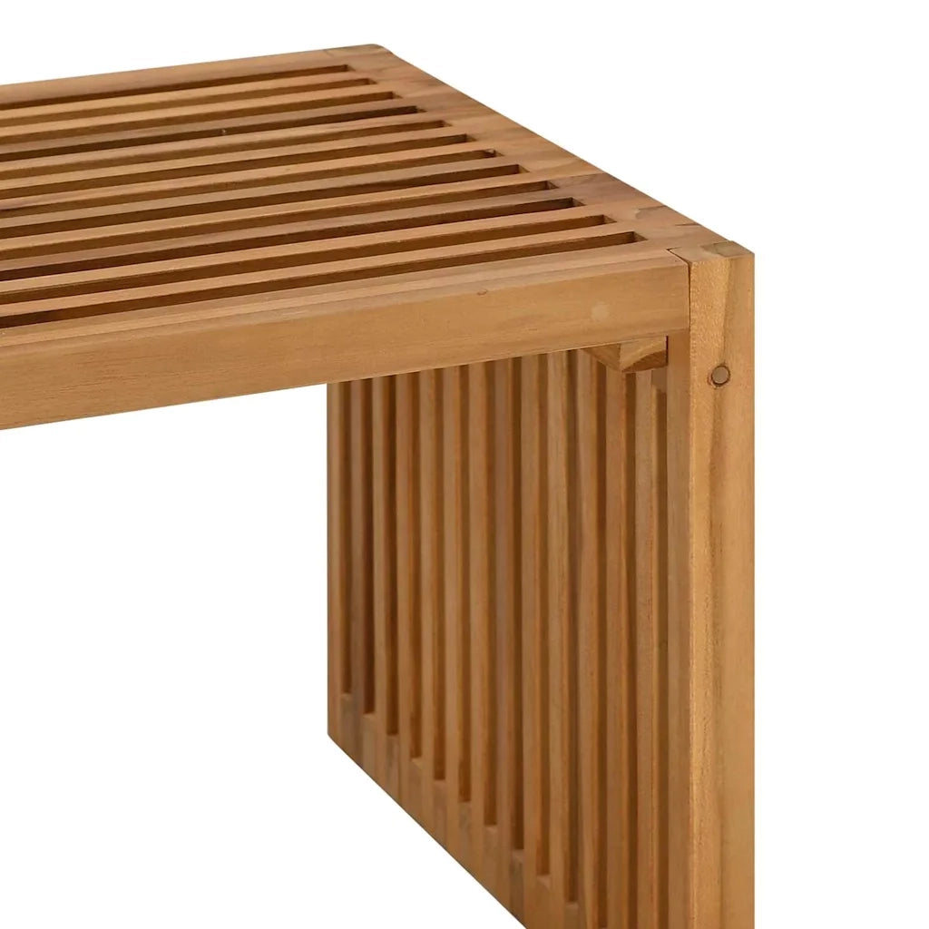 Tavolo Laterale da Giardino Marrone 70 x 37,5 x 35,5 cm 42006354