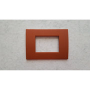 Trade Shop - Placca Placche Placchete Compatibili Living Light In Abs 3 4 7 Posti Colorate - Cotto -4 Fori     -