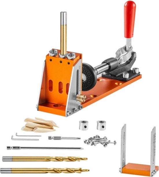 Kit di accessori per foratura a pozzo portatile - Incluso chiave inglese e set di bit per Square Drive