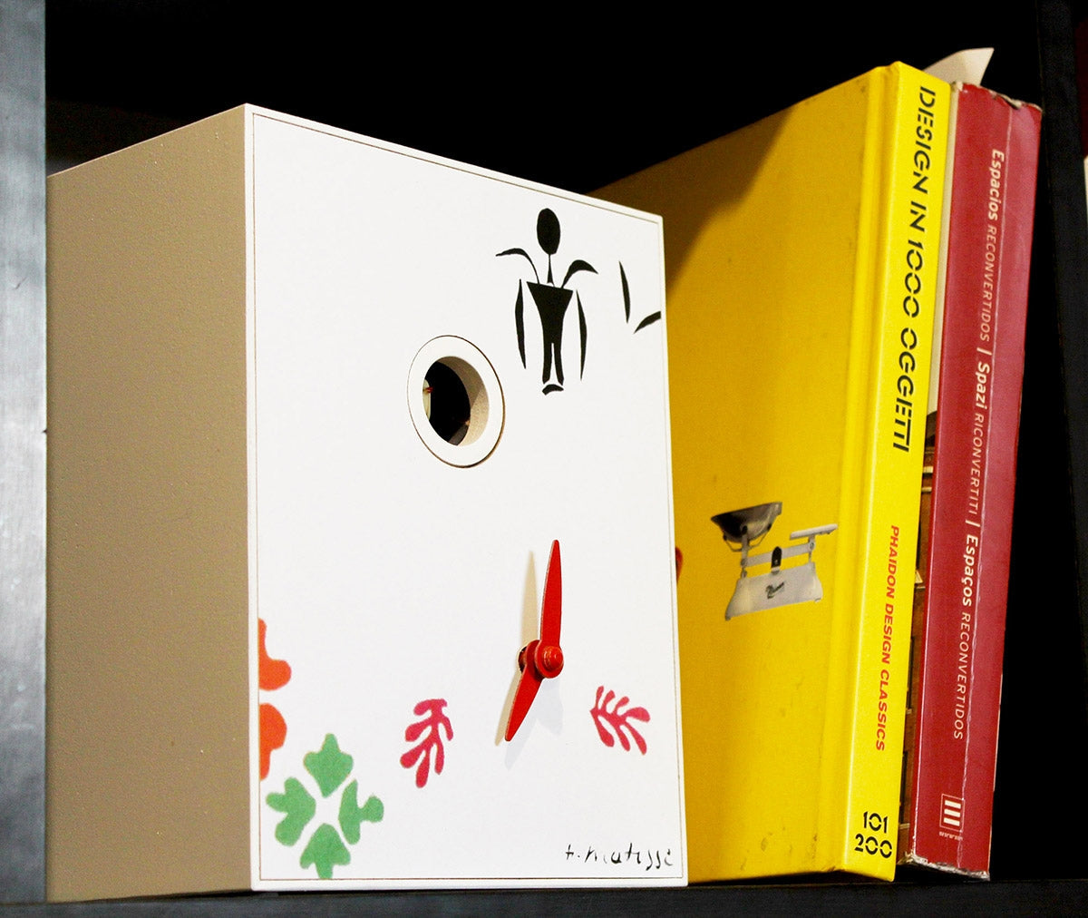 Orologio a Cucù da Parete 16,5x20x10cm Pirondini Italia D'Apres Matisse