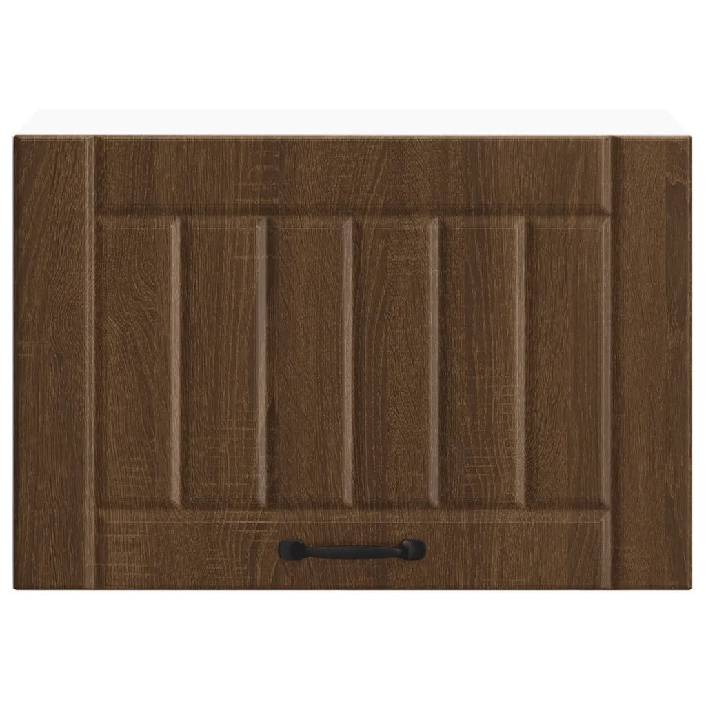Pensile da Cucina-Mobile Cucina da Parete Lucca Rovere Marrone in Legno Multistrato 689622