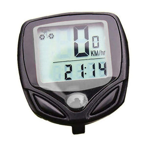 Tachimetro per Bicicletta Contachilometri Wireless Grigio