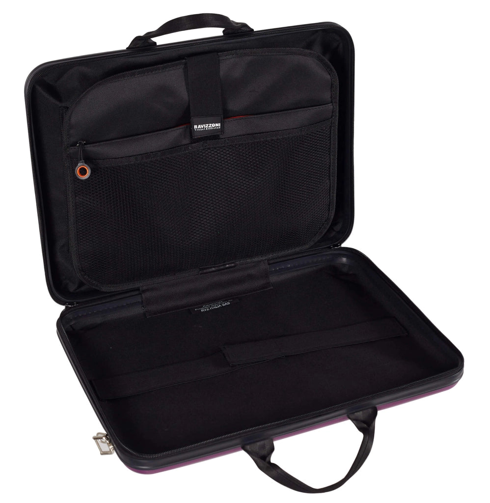 Borsa Porta PC 17” Rigida in ABS con Tracolla Ravizzoni Grigio