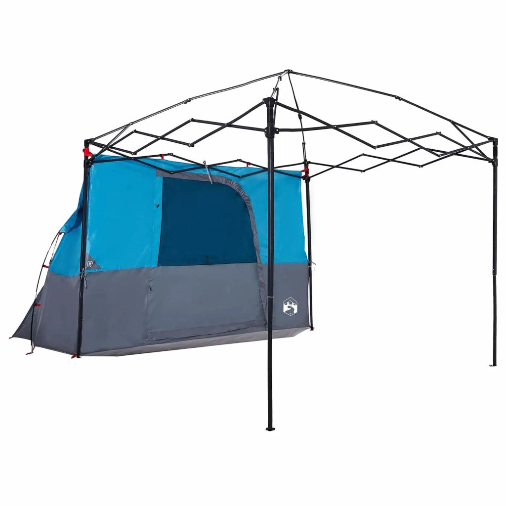 Set di Tende da Campeggio con tetto 2 pcs Blu Taffeta e Tessuto 3337169