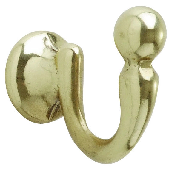 BL FERMATENDA GANCIO SFERA 38X33 ORO LUCIDO 2 PZ- 5,0 blister