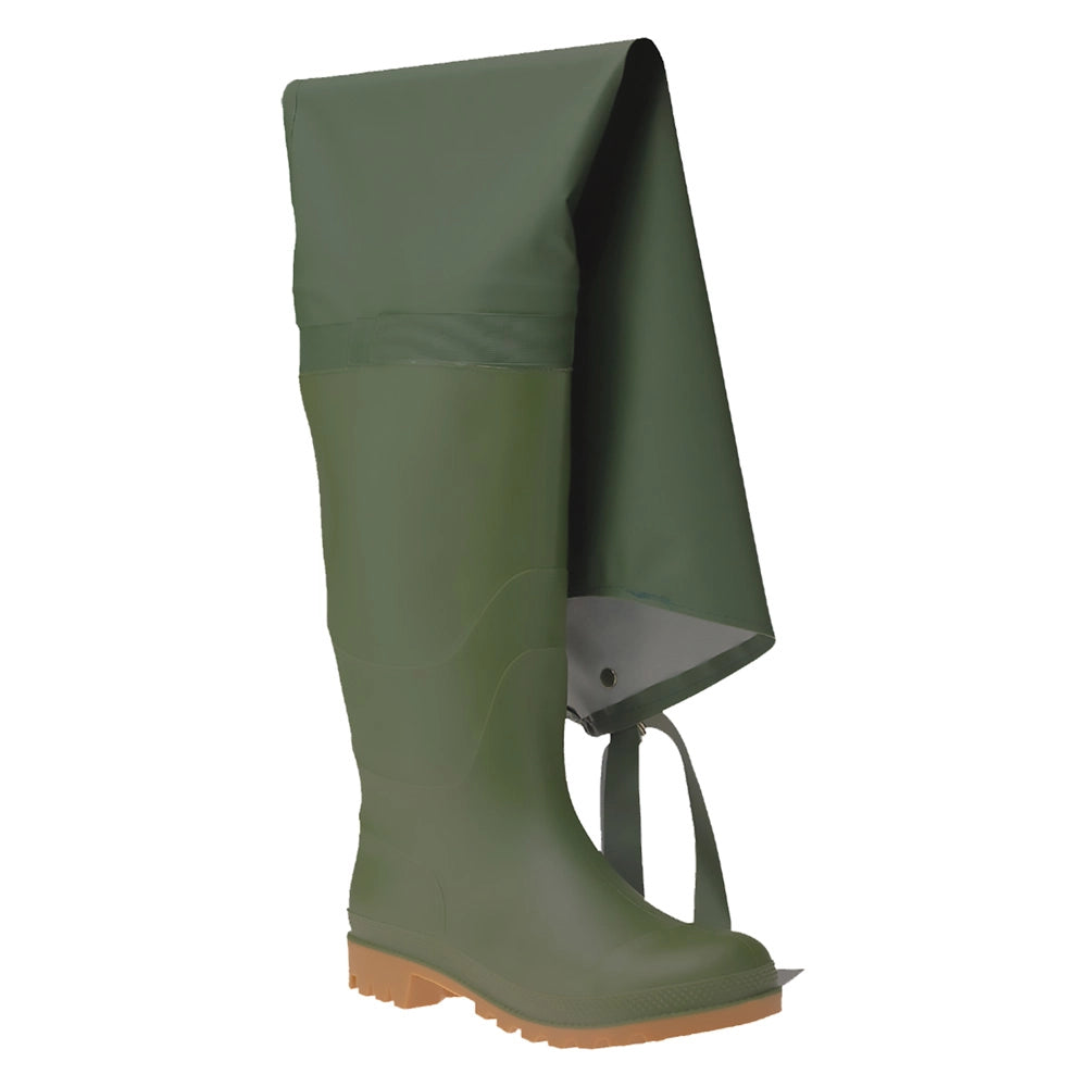 Stivali 'tuttacoscia' n. 44 in PVC verde