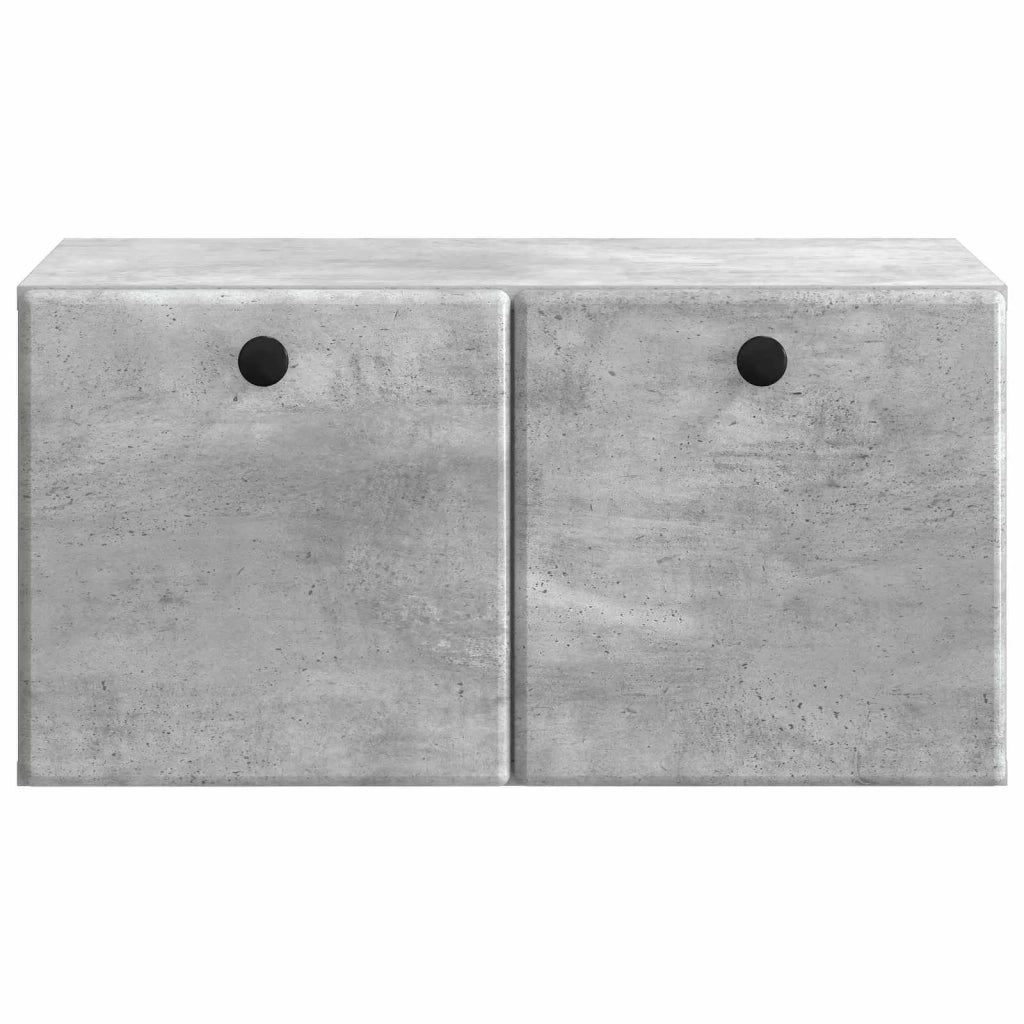 Mobile Porta TV da Muro 59,5 x 41 x 30 cm Grigio Cemento 899188