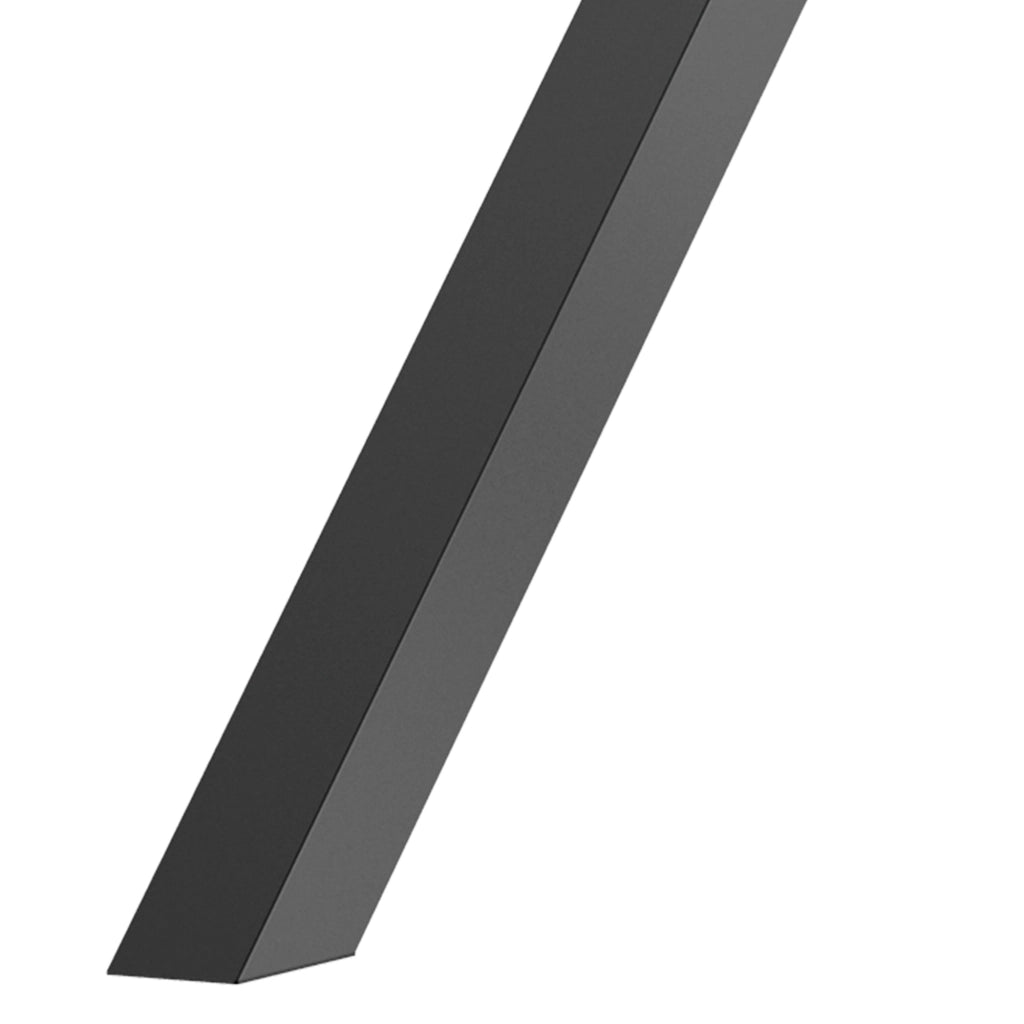 Piedi per Tavolo Industriali in Acciaio Nero ¨C zephmum ¨C 80x72 cm