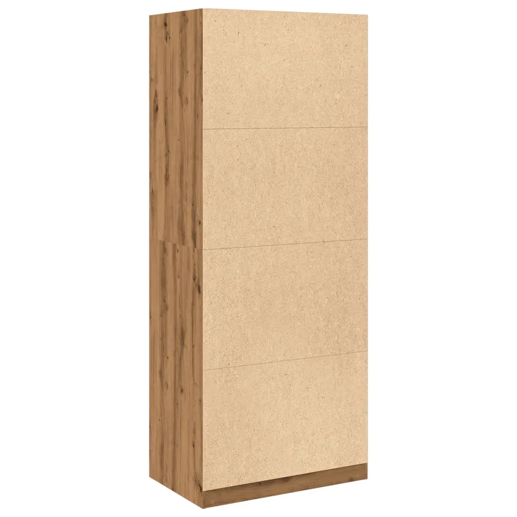 Armadio Rovere Artigianale 80x50x200 cm in Legno Multistrato 3307764
