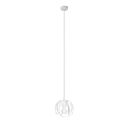 Lampada a sospensione bianca Finara Pure Lume E27 15W