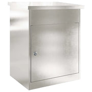Cassetta per pacchi con archiviazione Argento 47,5 x 38 x 59 cm CFW1767818