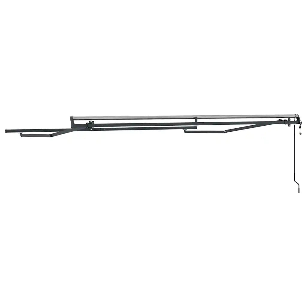 Tenda da Sole Antracite 3 x 2,5 m Metallo 313249