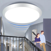 ZMH Lampada da soffitto plafoniera LED sensore movimento 15W 4000K per interni corridoio