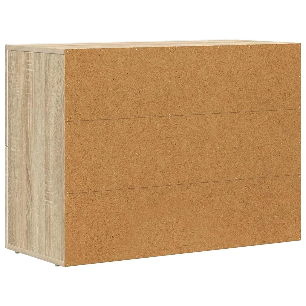 Credenza Rovere Sonoma 80.5 x 35 x 59 cm Legno multistrato