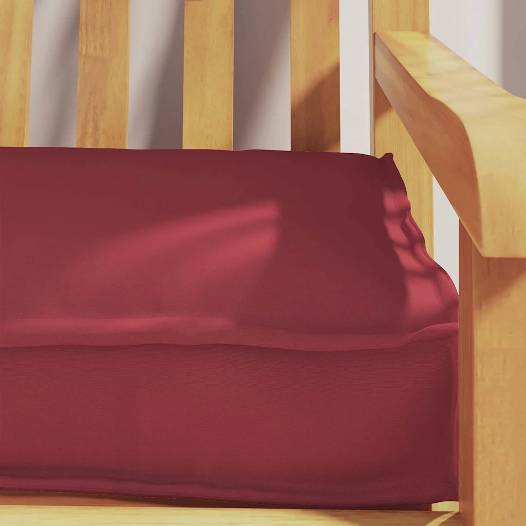 Cuscino per pallet Rosso Vino 200 x 40 x 8 cm Tessuto Oxford 42001684