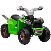 Quad elettrico per bambini ¨C zephmum ¨C Verde 70x41.5x48.5 cm