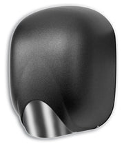 Asciugamani elettrico ECOstream NF 1100 hot alluminio nero groffato