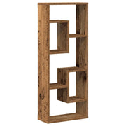 Mensola da Parete | Mensola sospesa in legno antico 36x16x90 cm in legno ingegnerizzato