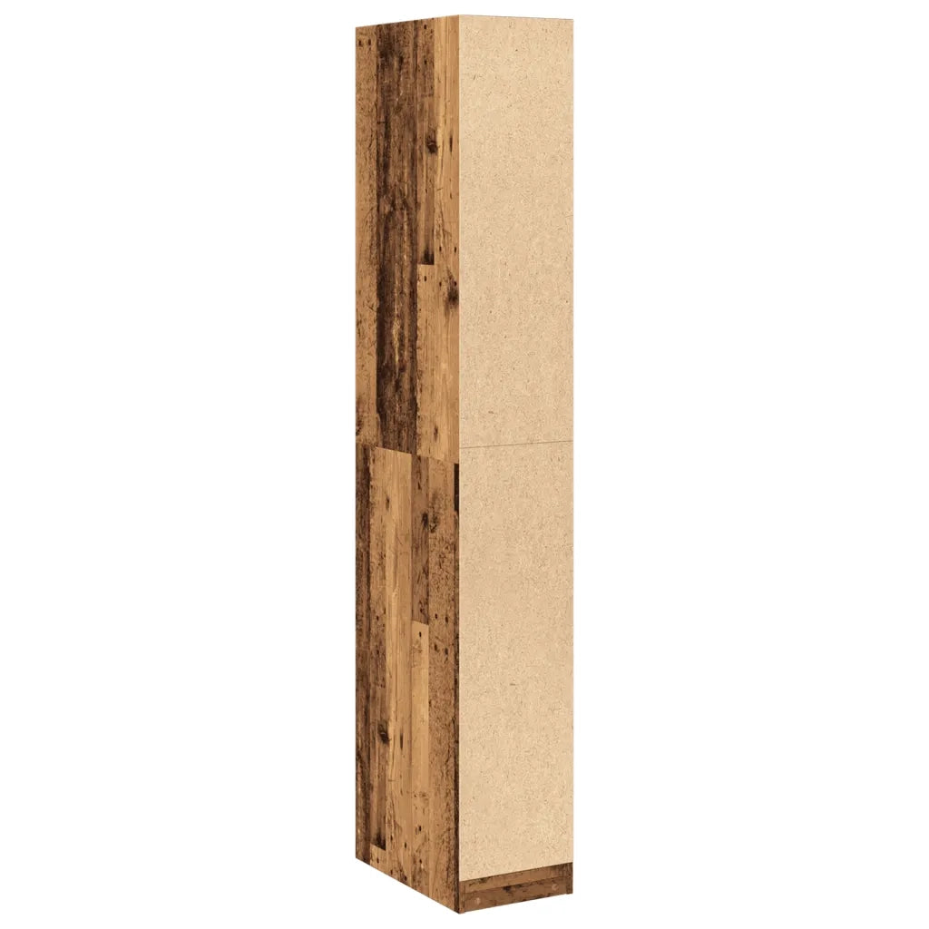 Armadio Legno Antico 30x50x200 cm in Legno Multistrato CFW3177179