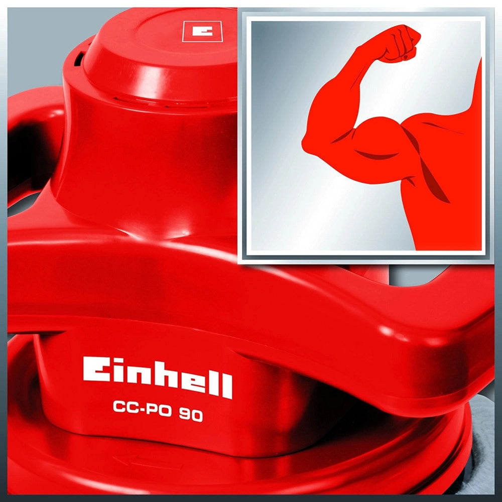 Trade Shop - Lucidatrice Elettrica Per Auto Carrozzeria Einhell Cc-po 90 Orbitale Rotativa -