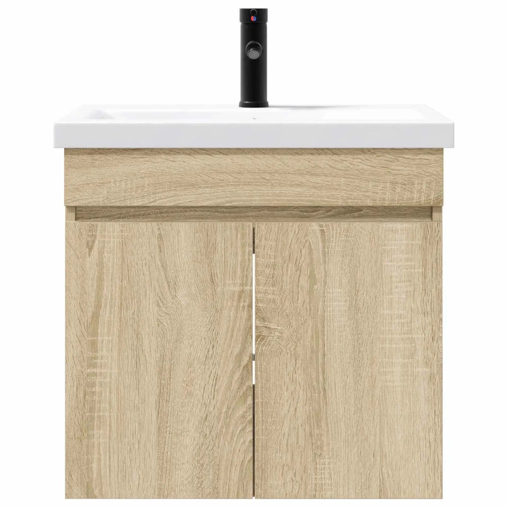 Mobile bagno con rubinetto Rovere Sonoma 61 x 40 x 74,5 cm