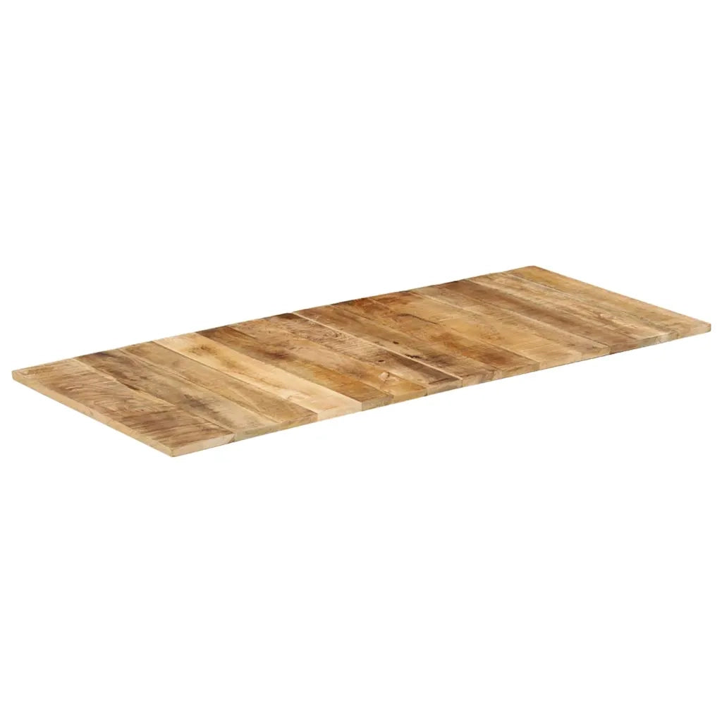 Piano Tavolo in Legno Massello di Mango 15-16 mm 140x60 cm 286015