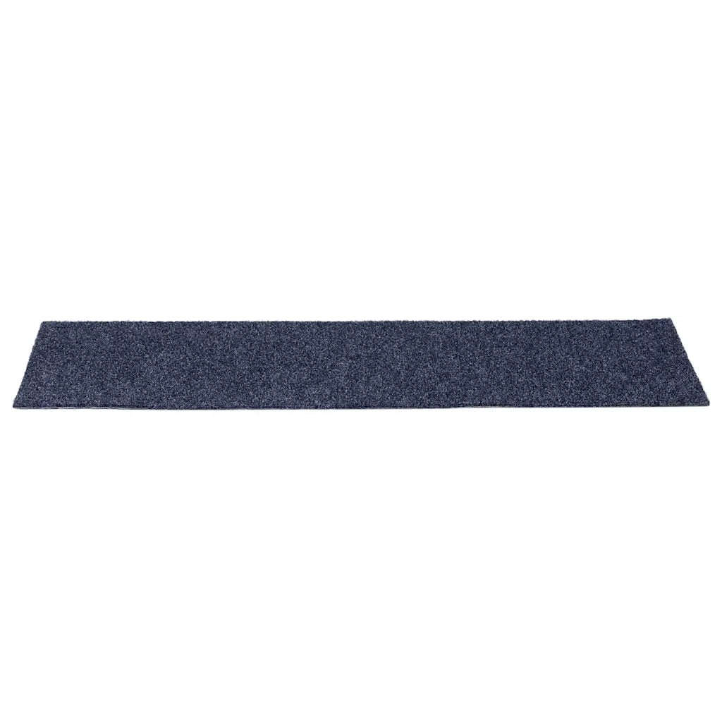 Tappetini per Scale Autoadesivi 30 pz Grigio Blu 76x20 cm