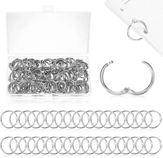 Bindringi metallici 20mm per mappe e fogli - Carte da studio, album di foto, scrapbooking
