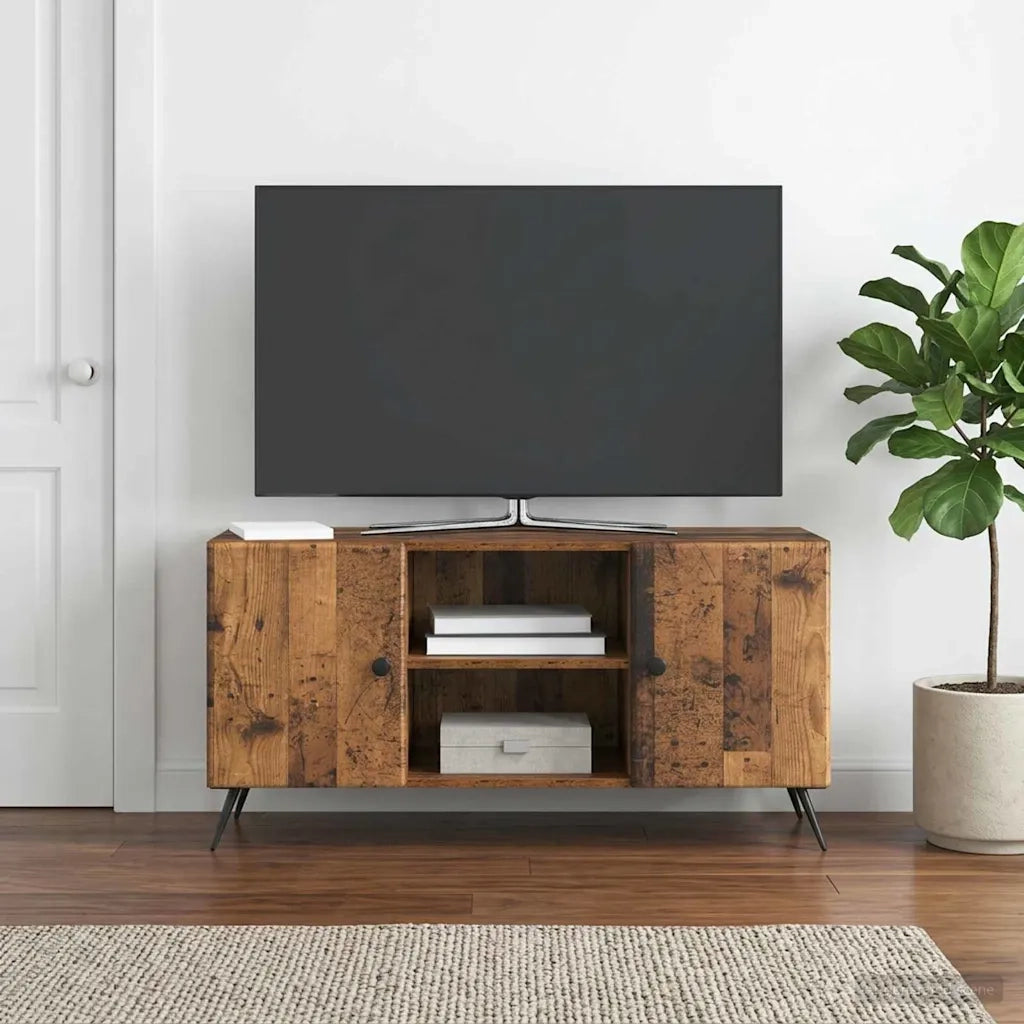 Mobile TV Legno antico 102 x 34,5 x 50 cm Legno ingegnerizzato 895623