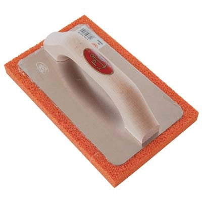 FRATTONE GOMMA ARANCIO 820/1 ANCORA - BASE LEGNO/ALLUMINIO SPUGNA H.MM 20 MM 215X135- 2 pezzi