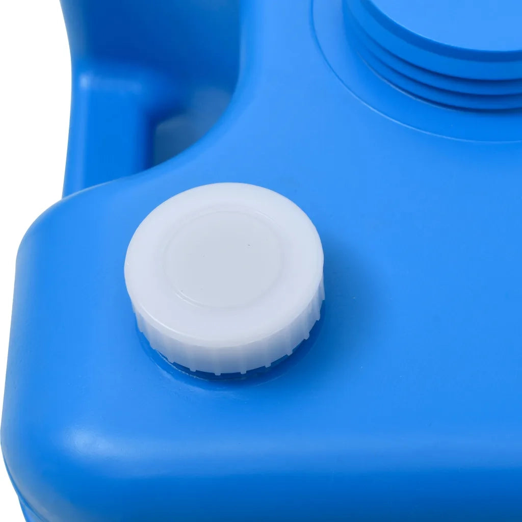 Serbatoio d'Acqua con Ruote per Campeggio 25 L Blu CFW7621077