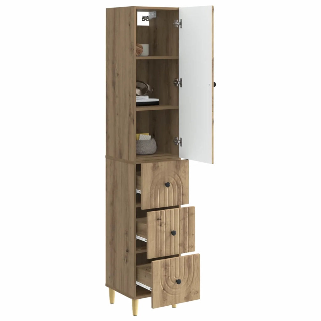 Set di armadi 2 pcs 33 x 34,5 x 90 cm Legno ingegnerizzato 3416474