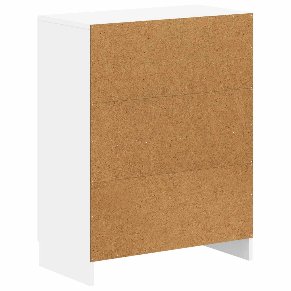Mobiletto da Bagno UTRECHT Bianco 59,5 x 31 x 77 cm 897715